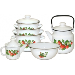 Набор Лесная ягода   3027/4 (с чайником)